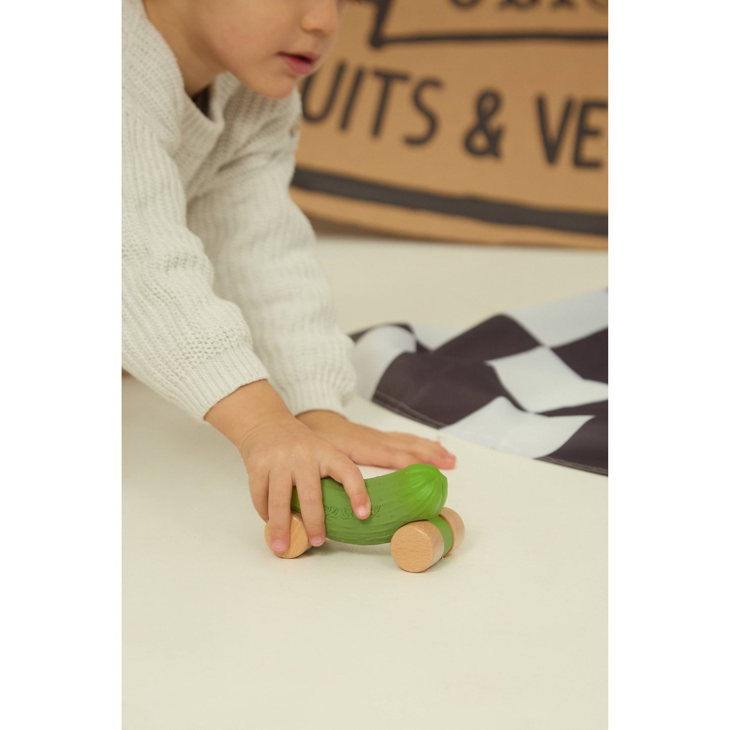 Pepino the Cucumber Baby Car Toy