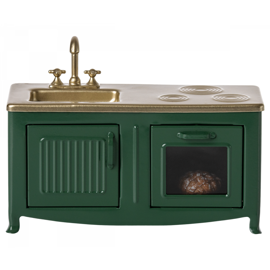 Kitchen, Mouse-Dark Green