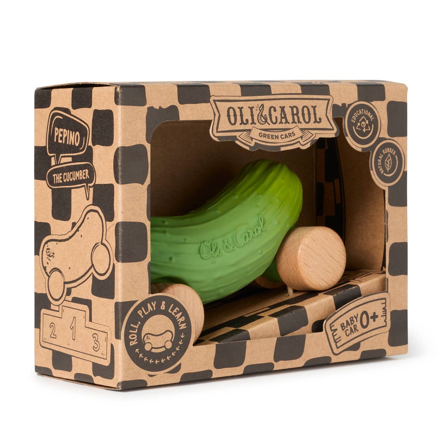 Pepino the Cucumber Baby Car Toy