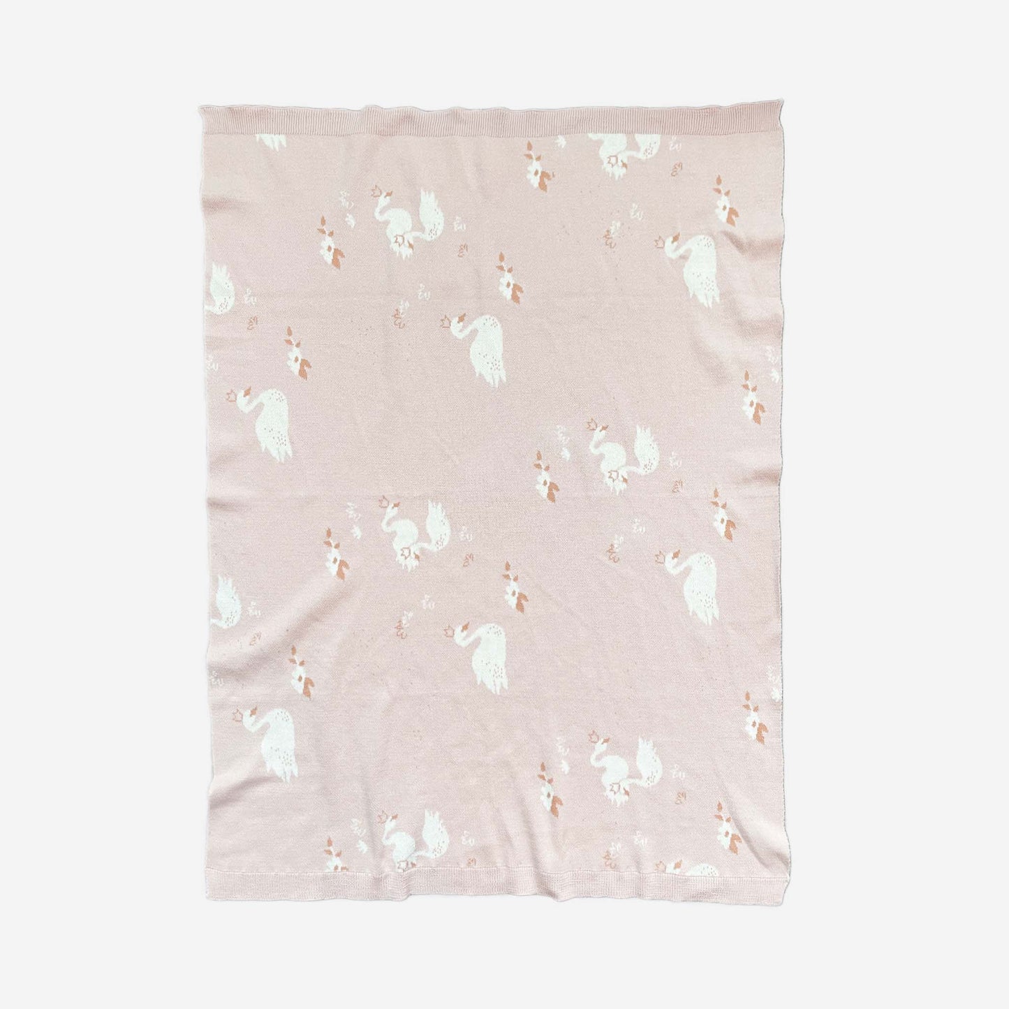 Blanket, Swan | Organic Cotton Kids & Baby Decor