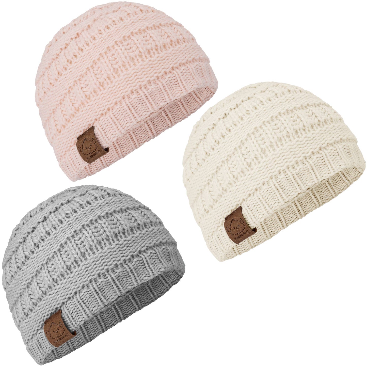 KeaBabies Warmzy Baby Beanies - ASST Colors