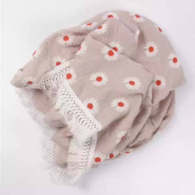 Annie & Charles® patterned muslin blanket