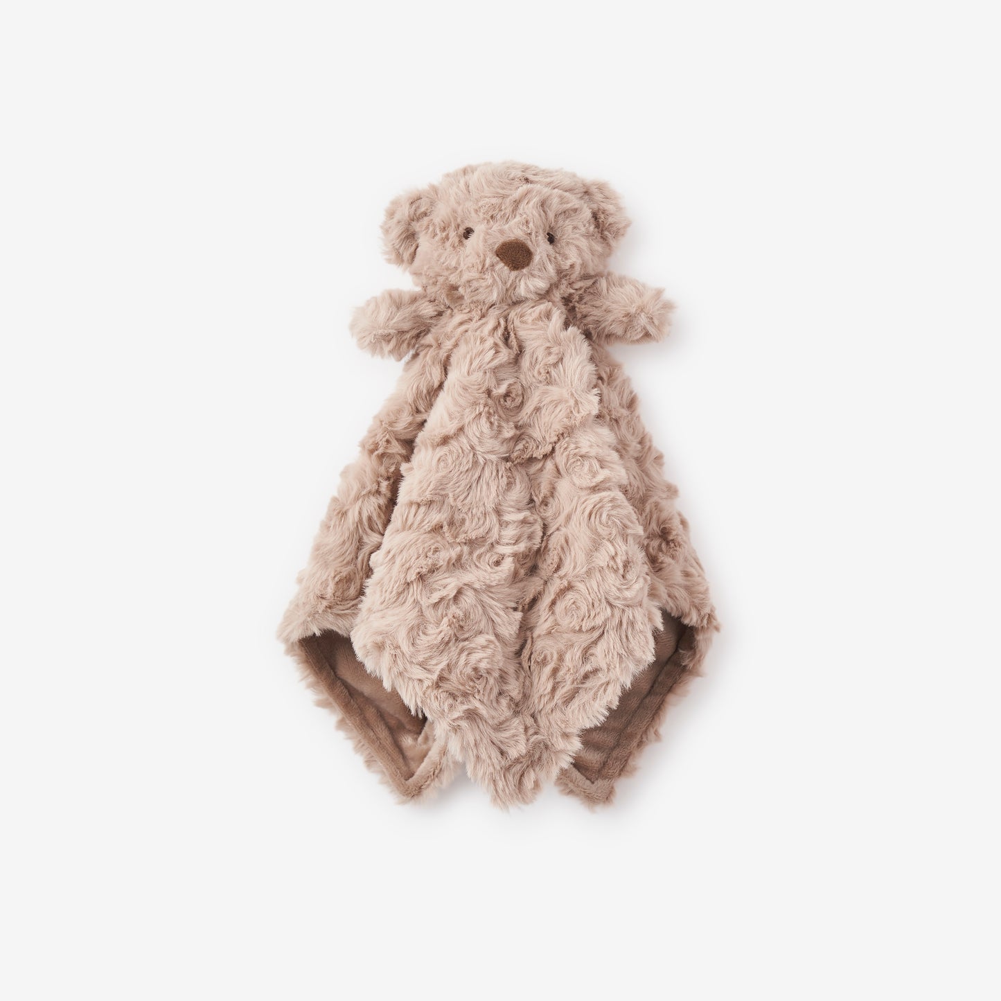 Plush Bear Baby Security Blanket