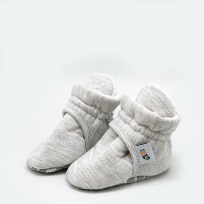 Stay-on, Non-Slip Bootie - Grey - Perfect baby Slipper