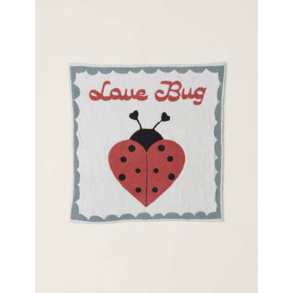 CozyChic® Love Bug Receiving Blanket 30" X 30"