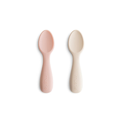 Silicone Toddler Starter Spoons 2-Pack