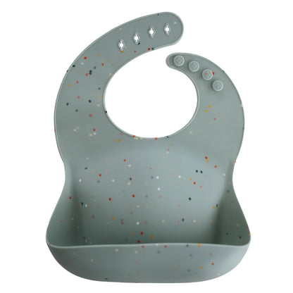 Silicone Baby Bib Asst Colors