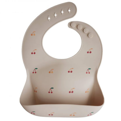 Silicone Baby Bib Asst Colors