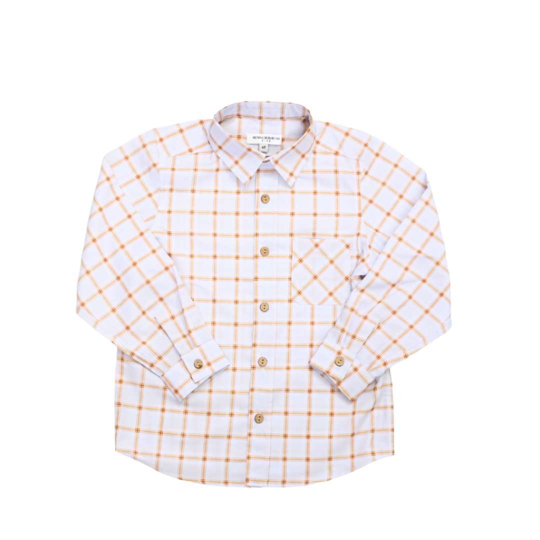 Long Sleeve Boys Button-down