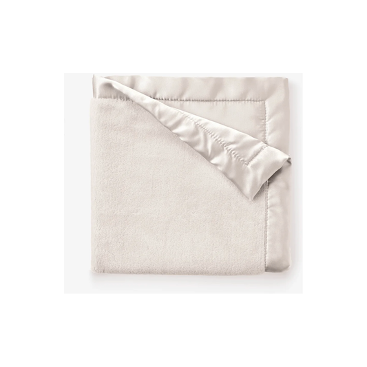 Taupe Fleece Baby Security Blanket