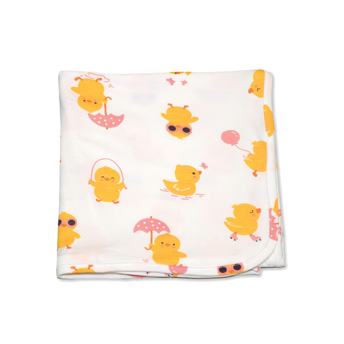 Bamboo Swaddle Blanket (Little Chick Print)