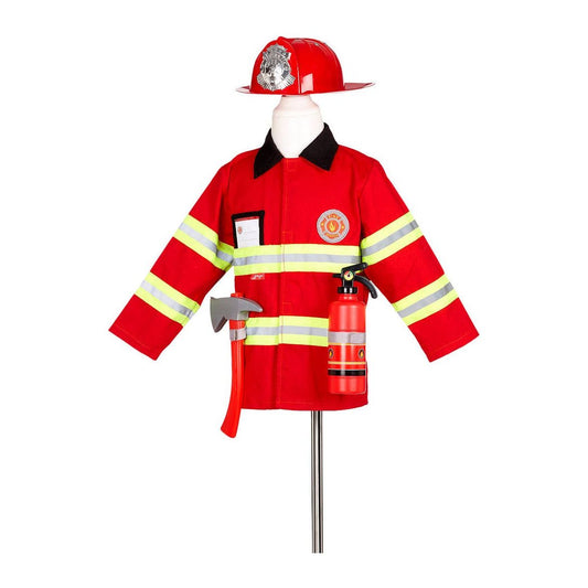 Fireman Suit w/accessories (sz 4-7 yrs)