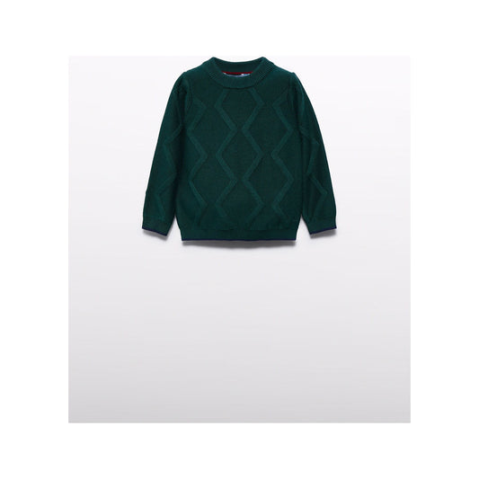 Jacquard Sweater Green