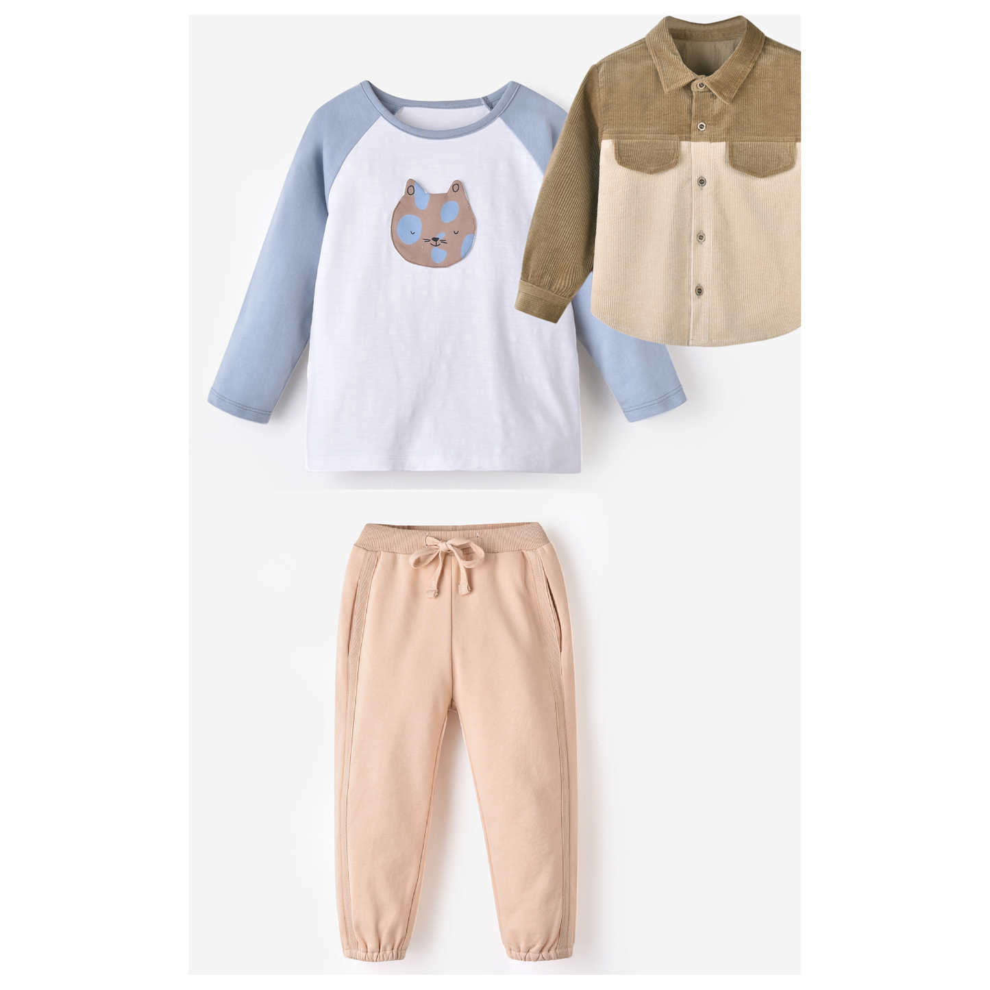 Sky Pants  Cotton-Polyester, Kids