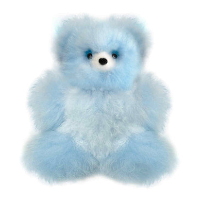 Fantasy Color Alpaca Plushie | 10" Bear | Light Blue