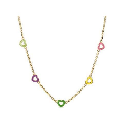 Heart Station Necklace