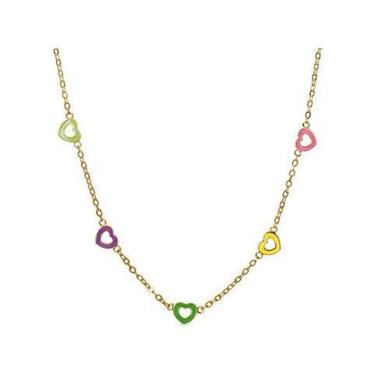 Heart Station Necklace