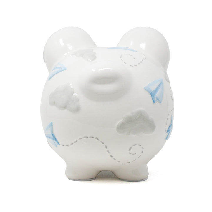 Paper Airplane Piggy Bank