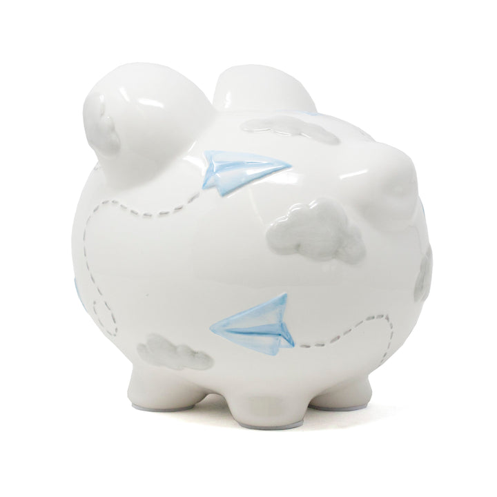 Paper Airplane Piggy Bank