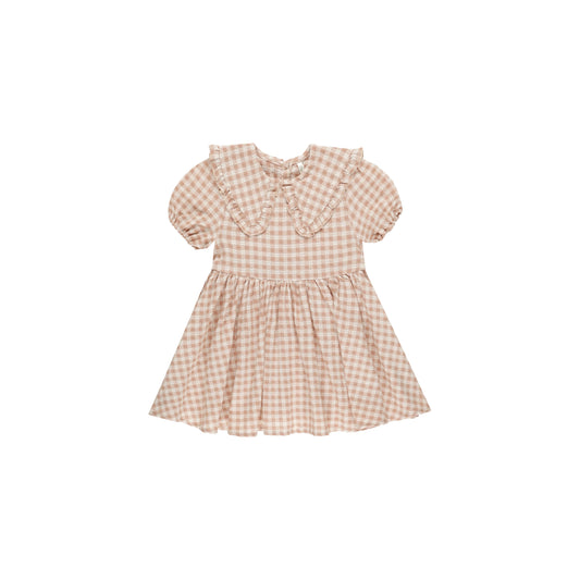 CAMILLE DRESS || PINK GINGHAM