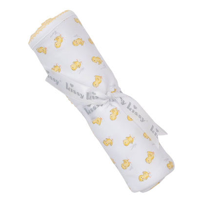 Cheery Chicks Print Blanket