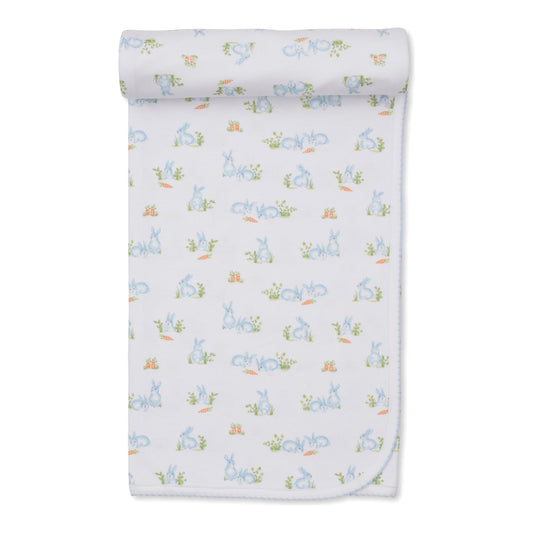 Baby Bunny Patch Print Blanket