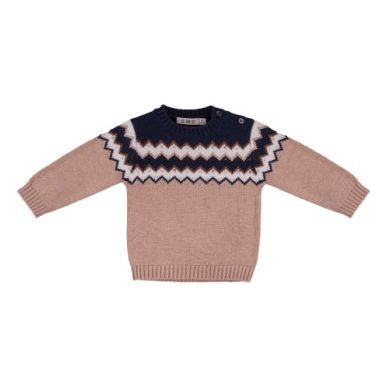 JACQUARD KNIT SWEATER