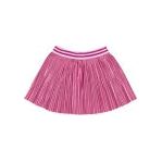 COATED PLEATED FABRIC SKIRT