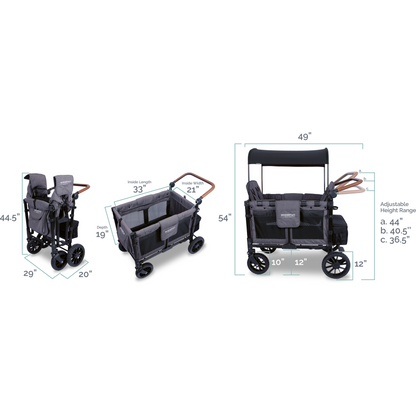 W4 Luxe Stroller Wagon