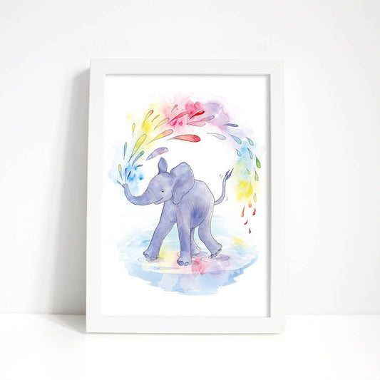 An Elephant Called Millie A4 Art Print