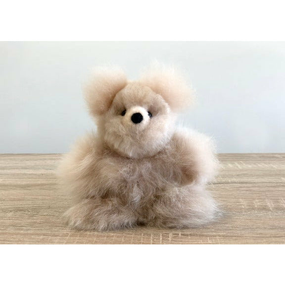 Alpaca Stuffed Animal - Bear - Micro 7"