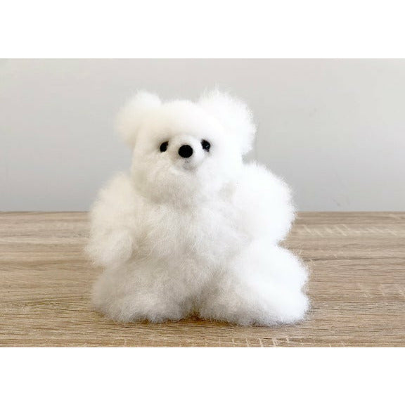 Alpaca Stuffed Animal - Bear - Micro 7"