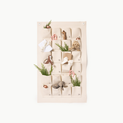 SMALL ADVENT CALENDAR-IVORY