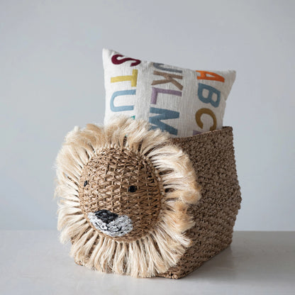 Hand-Woven Bankuan Lion Basket