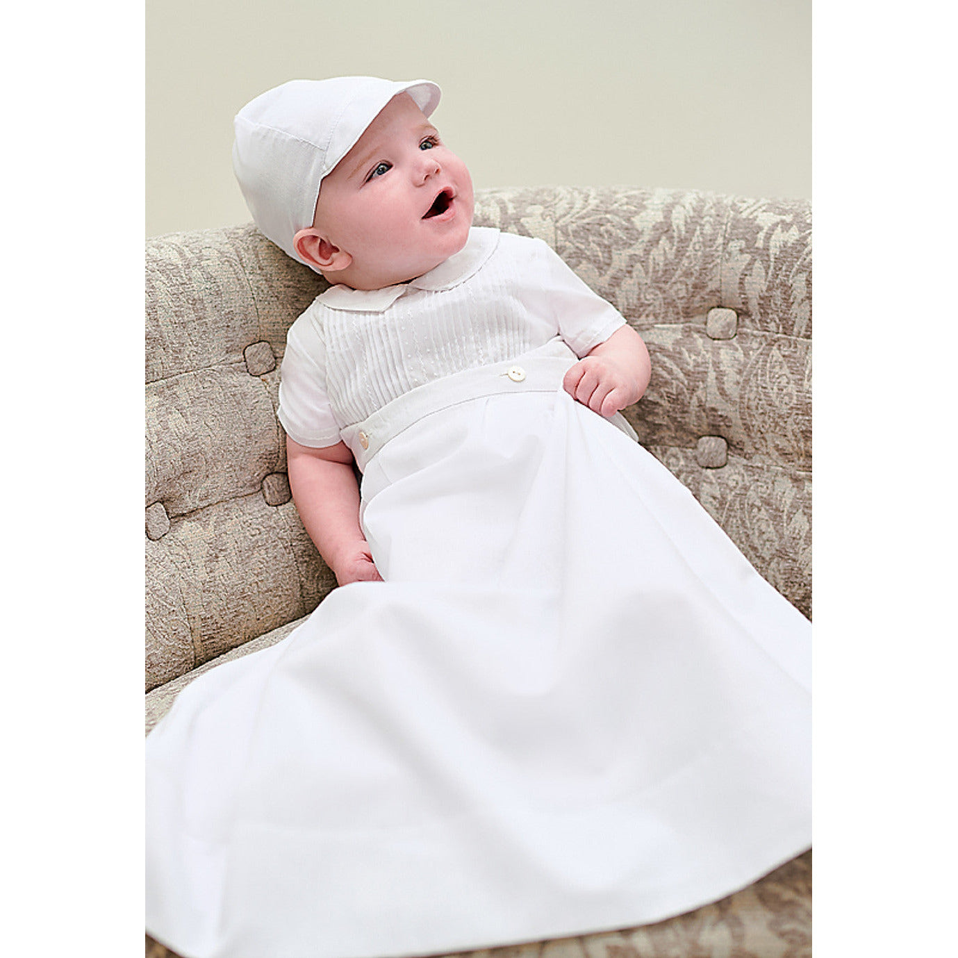 Sarah Louise Boy Romper/Gown