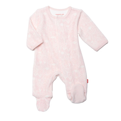 FOREST BABY VELOUR FOOTIE